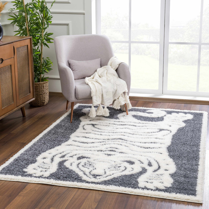 Animal Print Indoor Rug, Rectangle 7'10" x 10'
