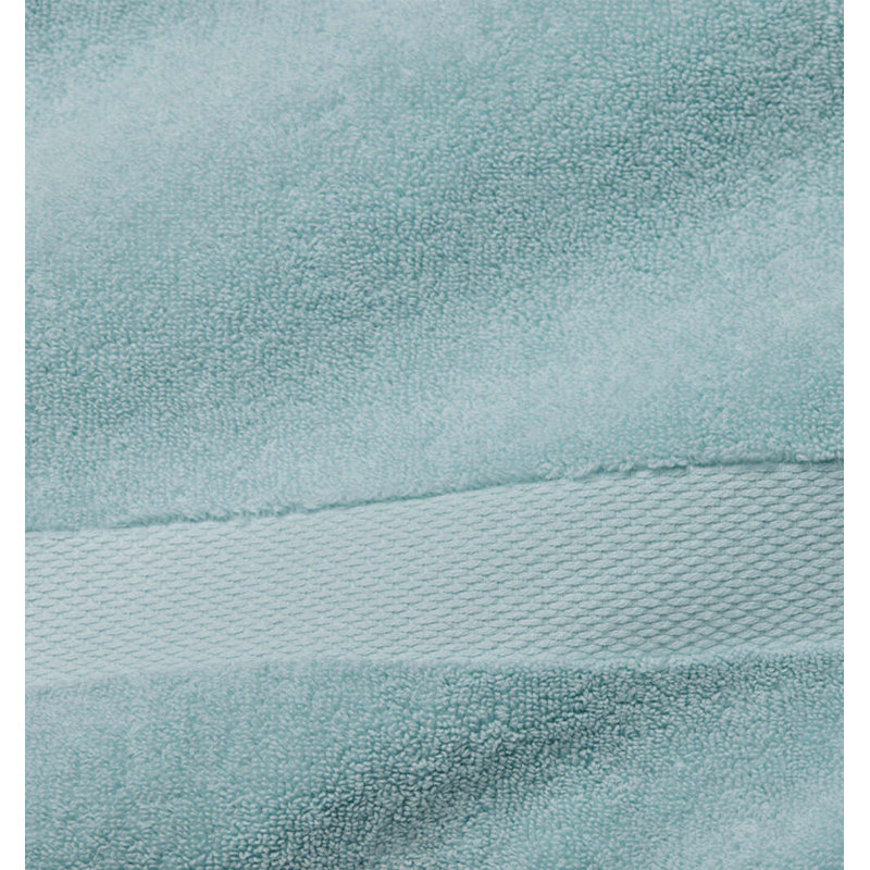 Bello Waffle Bath Towel, Aqua