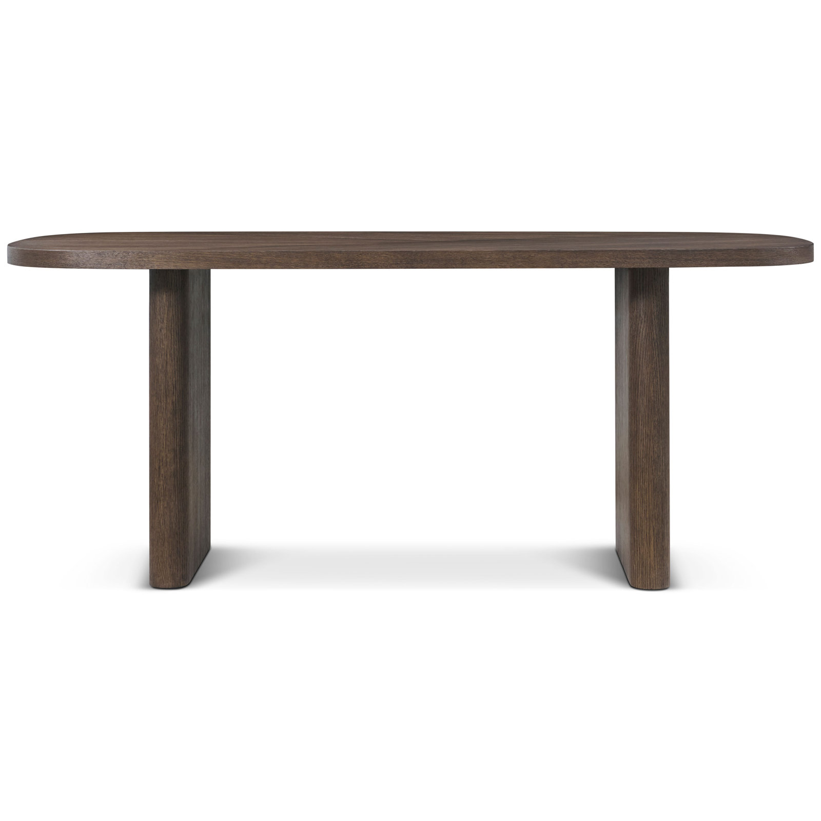 Dones Dining Table, Brown, 30" H x 78.74" L x 39.37" W