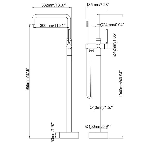 Dimensions du produit