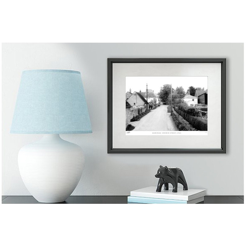 Marcham, Church Street C1965 by Francis Frith - Single Picture Frame Print, 40cm H x 50cm W x 2.3cm D