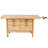 Solid Rubber Wood Workbench with 8 Drawers & Integrated Wood Vise