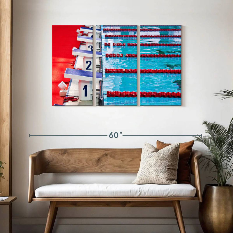 Sireci Swimming League, 28" H x 45" W