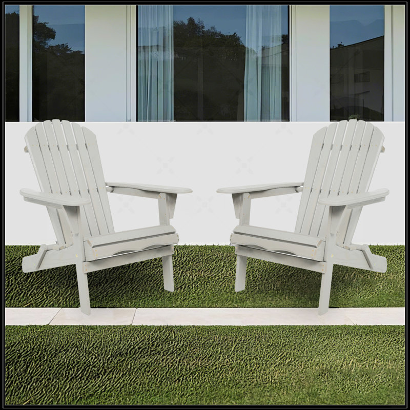 Chaise longue en bois, Gris