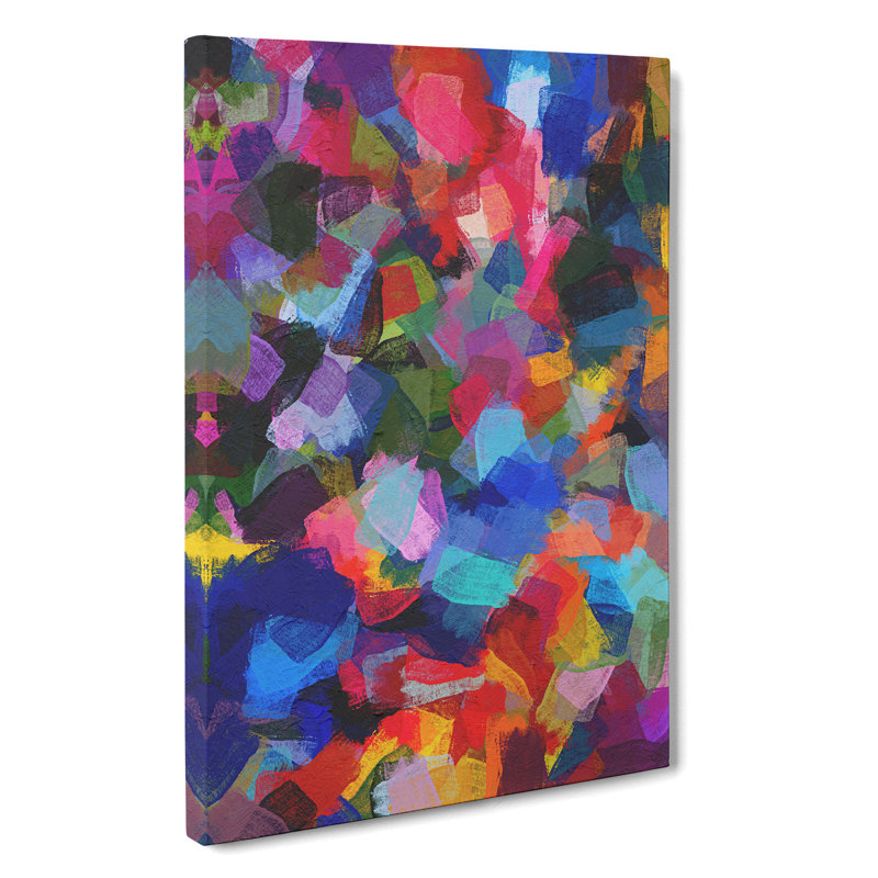 Dynamic Change Abstract - Wrapped Canvas Print, 50cm H x 35cm W x 3cm D