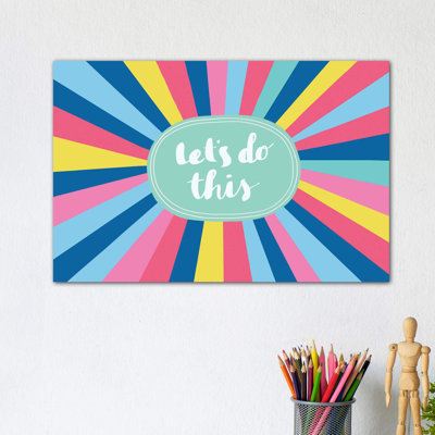 «Let's Do This» par Nancy Mckenzie - reproduction d'art