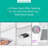 3.5 Cubic Feet Chest Freezer with Adjustable Temperature Controls-51100111