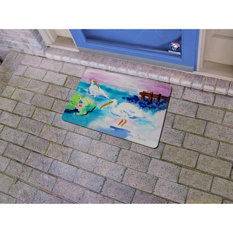 Tapis d'intérieur / extérieur antidérapant Jonny, Rectangle 1 pi 6 po x 2 pi 2 po
