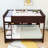 Queen Over Queen Bunk Bed With Storage Cabinets And USB-322839869