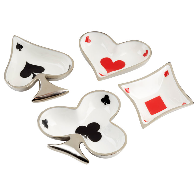 Diamond Metal Decorative Tray