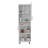 Pantry Cabinet With Two Doors And Multiple Storage Compartments
