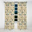 Tribal Harmony Boho Pattern II - Abstract Curtain - Blackout Geometric Curtain - 1 Panels-107556132