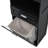 Tall Bathroom Cabinet With Laundry Basket, Large Storage Space Tilt-Out Laundry Hamper And Upper Storage Cabinet, Black-1022370972