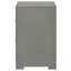 Table de chevet 2 tiroirs Pierce Grey-410084555
