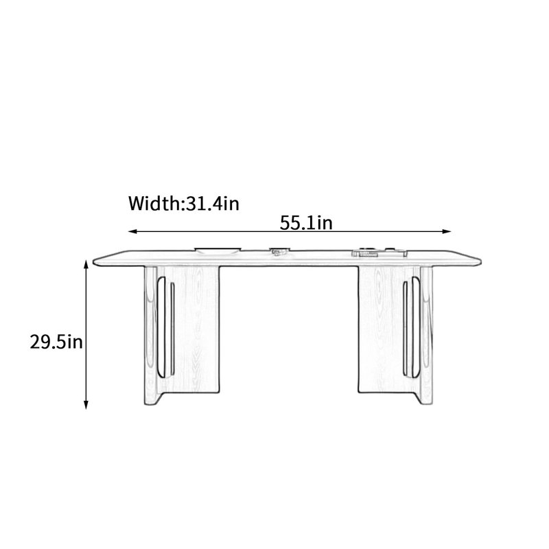Cabott, 29.5"H x 70.8"L x 35.4"W