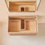Meuble-lavabo mural simple et flottant 30 po avec lavabo en céramique