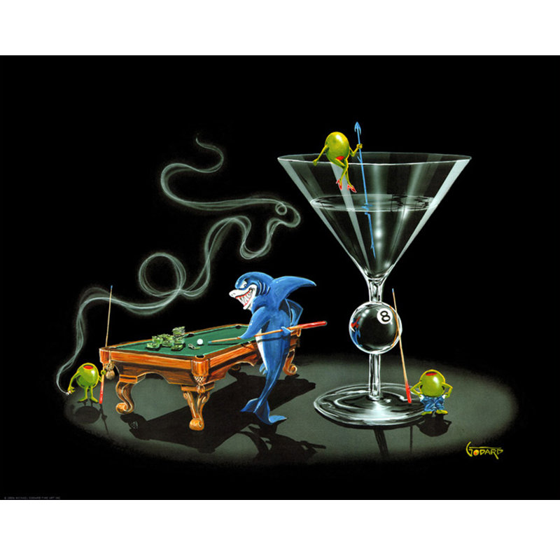 Pool Shark II, H 14 po x l 18 po