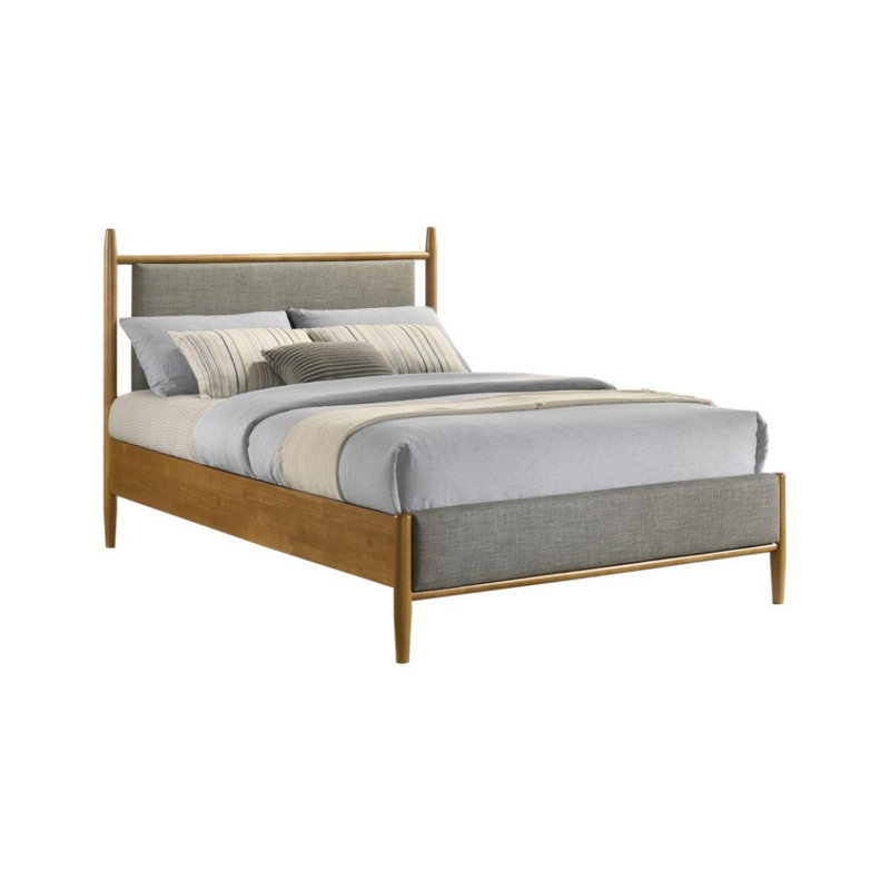 Mahoney Upholstered Platform Bed, Full
