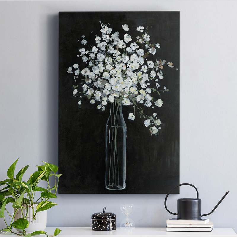 Filled With Spring " Filled With Spring " Painting Print, Wrapped Canvas, 48" H x 32" W x 1" D