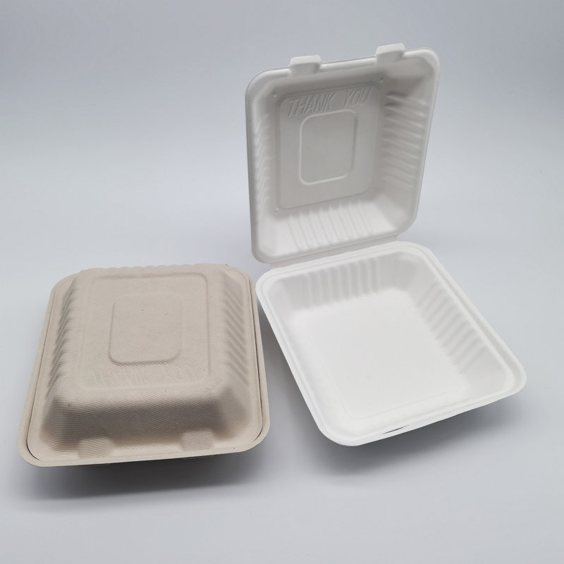 Plateau de service en carton jetable, Blanc