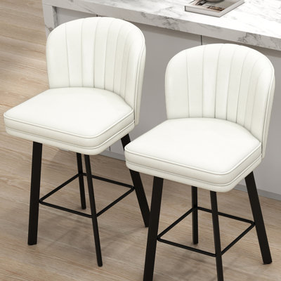 Swivel Counter Height Bar Stools With Backs For Kitchen Island