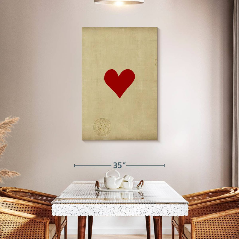 Hardie Small Heart, 45" H x 30" W