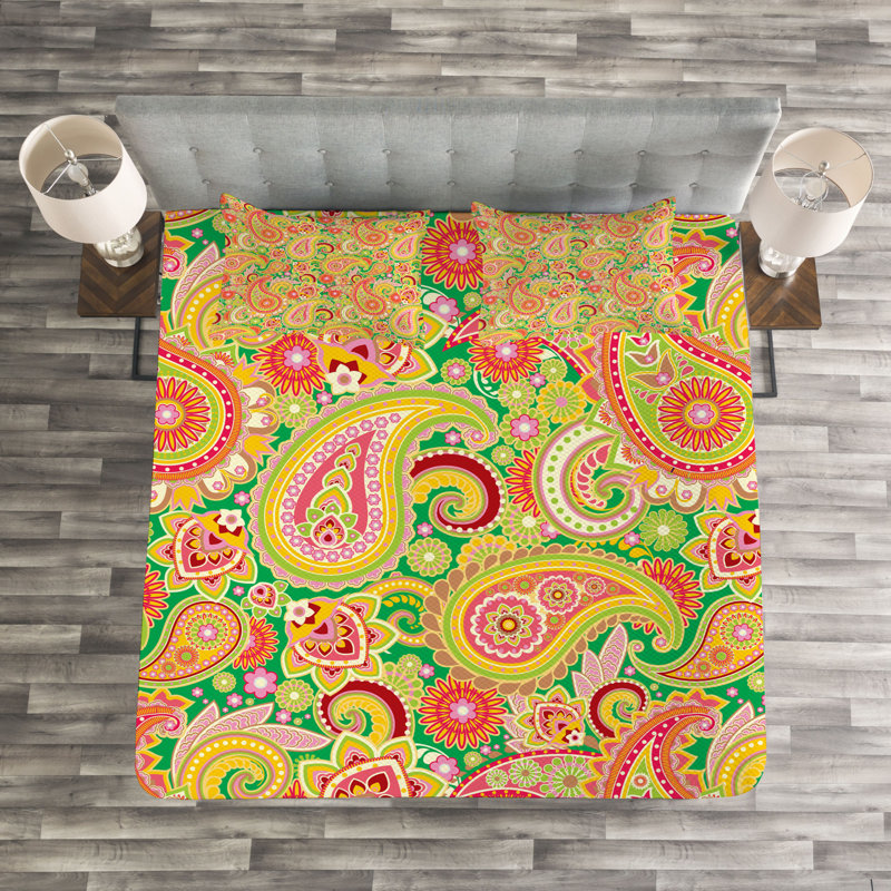 Bedspread Set with Shams, 220 x 264 cm