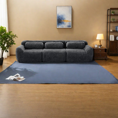 Canapé modulaire Compression 114,7 po, cinéma maison moderne