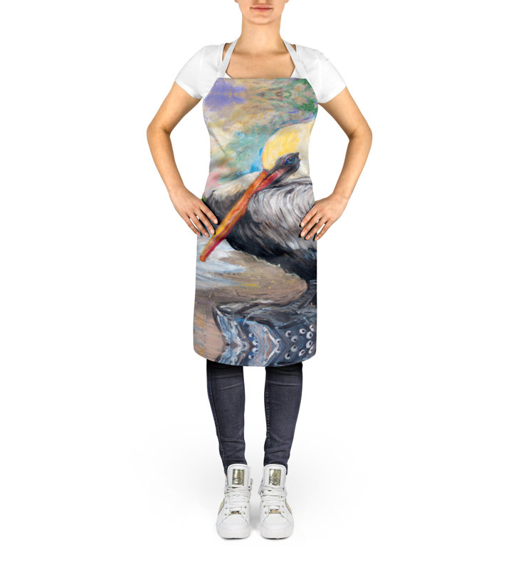 No Pattern Bib Apron