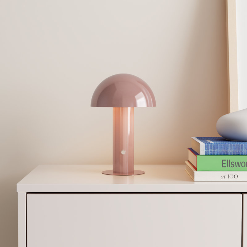 Viv Metal Desk Lamp, Pink
