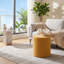 Solid Wood Accent Stool-1228380623