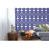 The Blush Label Aztec 10' L x 24" W Wallpaper Roll