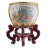 Chinese Porcelain Fishbowl Planter with Satsuma Geisha-292074243