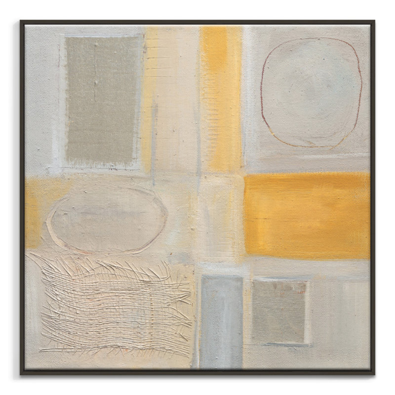 50's - 3 by Karen Hopkins - Wrapped Canvas Print, 76 cm H x 76 cm W, Black