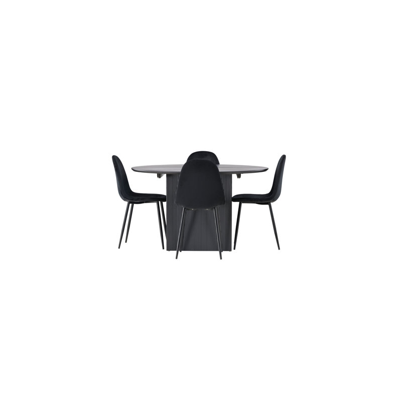 Lushton 4 - Person Dining Set