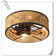 Myhrren Ceiling Fan with LED Lights