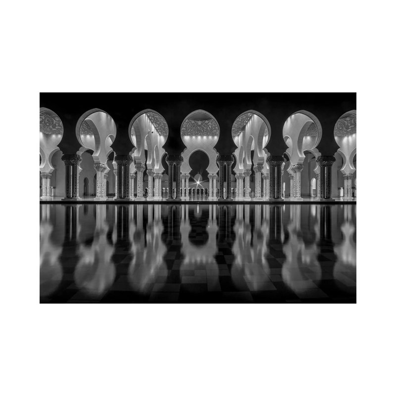 Oriental Night by Ahmed Thabet - Print on Canvas, 45.72cm H x 66.04cm W x 3.81cm D, Wrapped Canvas