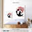 Brampt Sakura Cat Sumi-E-108235276