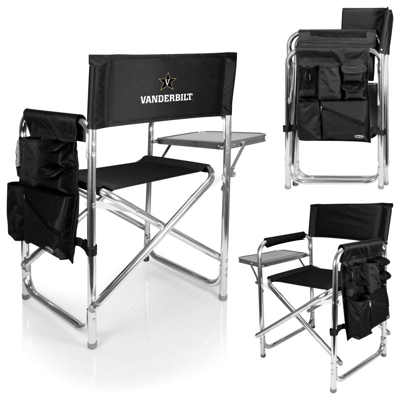 Sports Chair Director Chair, Black, Texas Tech University Red Raiders