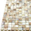 Mingles 0.6" x 0.6" Glass Mosaic Grid Wall & Floor Tile