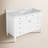 Lakeland 48" Single Bathroom Vanity Set with White Cabinet and Carrara Marble Countertop-1128467355