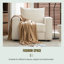 Fauteuil d'appoint minimaliste moderne en tissu pour le salon, fauteuil confortable avec coussins moelleux et structure durable-194026112