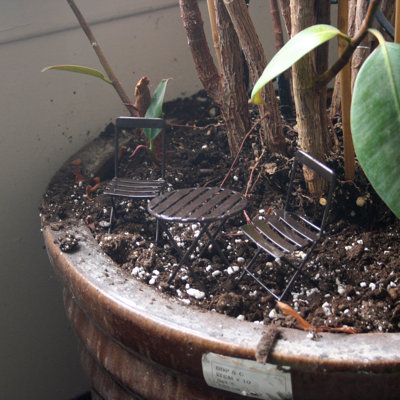 Ensemble de jardin fée 3 pièces