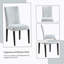 Ensemble de 2 chaises d'appoint Carena