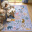 Tapis lavable pour salon moderne Goldene-345836068