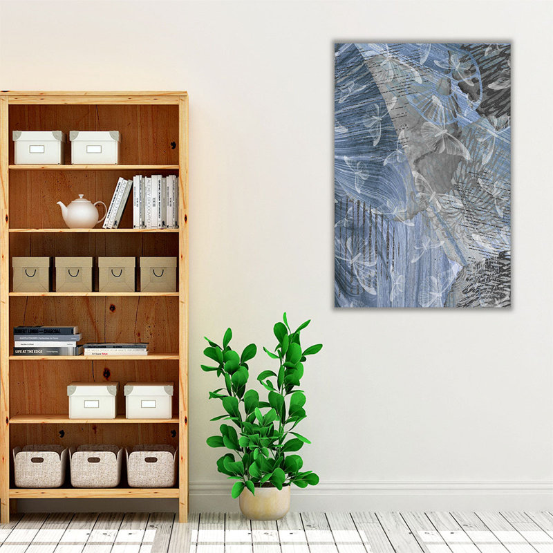 «Butterfly Habitat», reproduction d'art sur toile, H 30 po x l 20 po