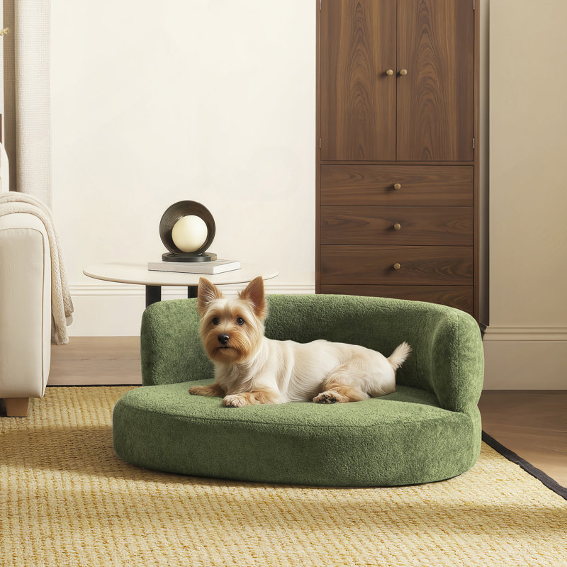 Canapé-lit courbé pour chien Shep