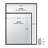 Modern Wall Mount Framed Rectangle Bathroom Vanity Mirror | Decorative Beveled Mirror  For Bedroom, Entryway, Livingroom | Mount Landscape or Portrait-71003336-23553482