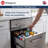15" Wide Built-in Stainless Steel Two-drawer Refrigerator
