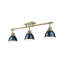 Plafonnier semi-encastré 3 lumières Bryannah-107150119-107150121
